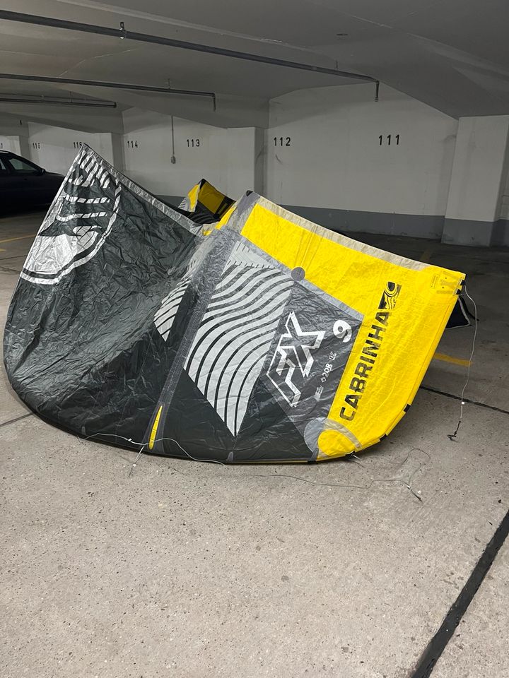 Cabrinha FX 2019 9qm Kite in Mannheim