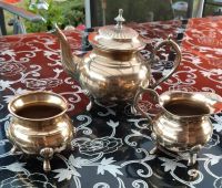 Versilbertes Tee-Set Brandenburg - Blankenfelde Vorschau