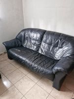 Ledercouch,Sofa dunkles Leder,3er Couch,2er Couch Berlin - Köpenick Vorschau