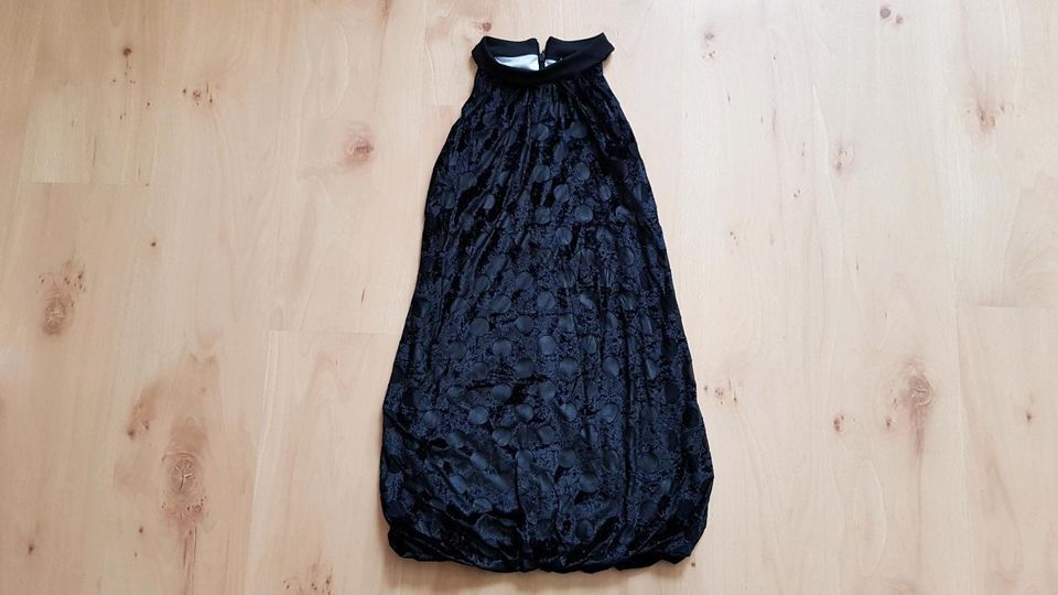 KLEID kurzarm Gr.140 ✔wieNEU✔❤PUNKTE❤FESTLICH❤ schwarz in Bad Kreuznach