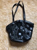 Handtasche schwarz, Vintage, Kunstleder, Retro Rheinland-Pfalz - Adenau Vorschau