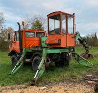 Unimog U1000 | Bagger | Schaefft AT 16 | TÜV neu Niedersachsen - Göttingen Vorschau