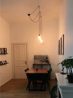 Pendelleuchte 3 Lichtquellen schwarz 2m Altbau Berlin - Hellersdorf Vorschau