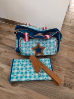 Wickeltasche blau lief sterne Reisetasche Westerwaldkreis - Maxsain Vorschau