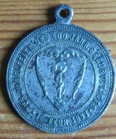 Medaille/Anhänger 400. Geburtstag Phillipp Melanchthon 16.02.1897 Bayern - Ringsee Vorschau