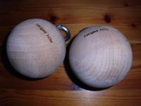Target 10a - Spheres mit Stahlring- Holzkugel fürs Klettertrainin Hessen - Sinntal Vorschau