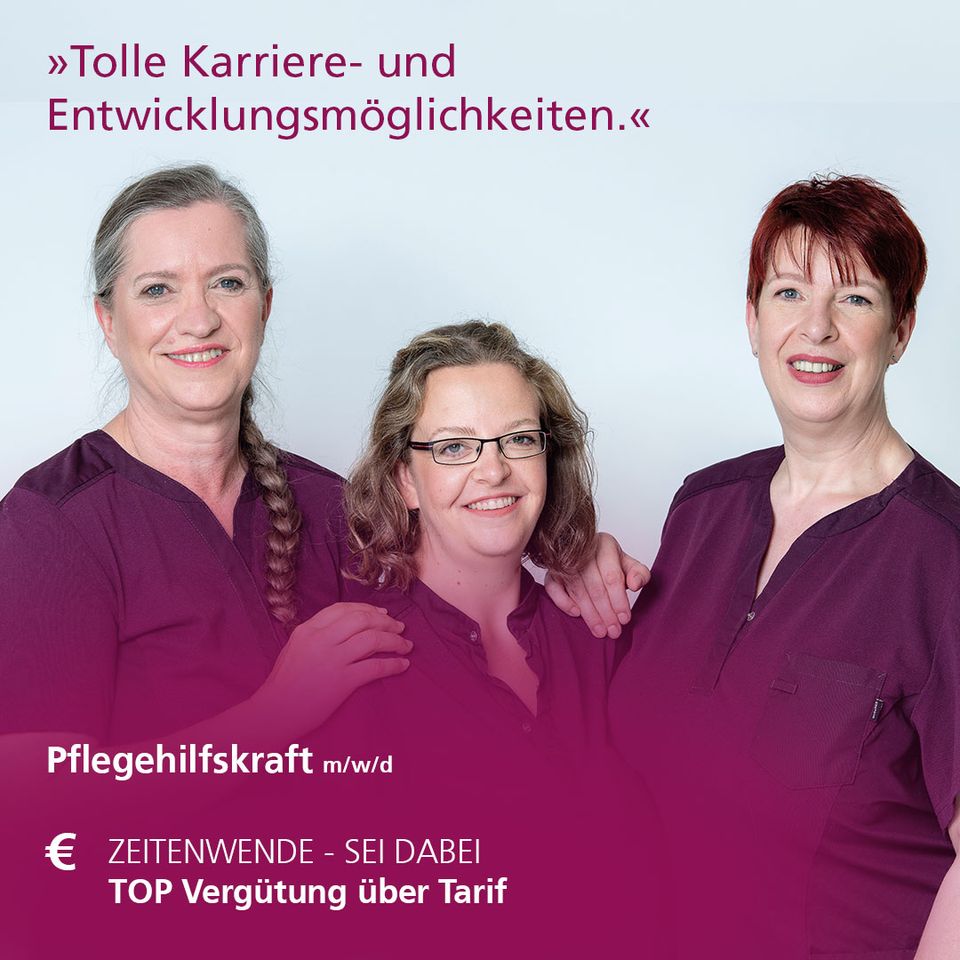 Pflegehilfskraft m/w/d in Preußisch Oldendorf in Preußisch Oldendorf