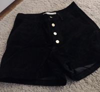 Mango Echtleder Shorts schwarz High Waist Größe 34 Bayern - Fürth Vorschau