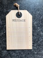 Memo-Board / Message / Holz-Brett f. Fotos Niedersachsen - Hesel Vorschau