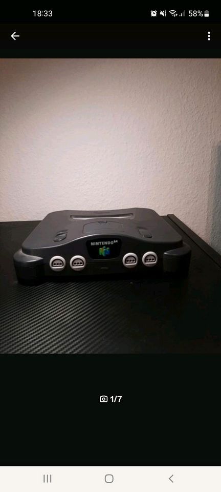 Nintendo 64 mit Originalem zubehör in Preetz