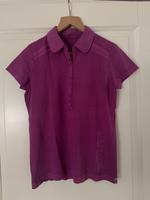 Esprit Sports Polo Shirt mit Druckknopfleiste, in magenta Niedersachsen - Ilsede Vorschau
