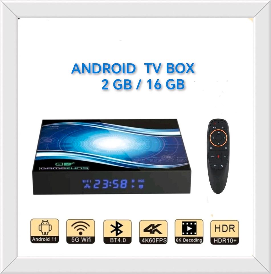 Android TV Box 2GB 16GB in Hamburg