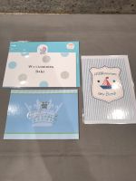 Babykarten Karten Postkarte Welcome Willkommen Baby Junge Boy 3x München - Untergiesing-Harlaching Vorschau