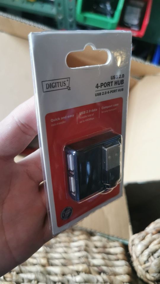 4-Port Hub USB2.0 neu  kostloser Versand in Frankfurt am Main