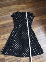 H&M Kleid schwarz weiß punkte Gr. 36 S knielang Saarland - Schmelz Vorschau