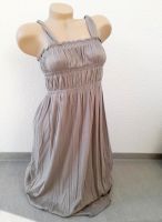 BENETTON Trägerkleid mit Smokdetail in Beige Gr. S 36 Stuttgart - Stuttgart-Mitte Vorschau