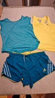 Adidas Clima Set Shorts 2x Shirts Top gelb türkis mint 36 38 S M Rostock - Stadtmitte Vorschau