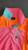 BOGNER Polo Shirt neon pink orange türkis LOGO XS-S 5×getr NP160€ Bayern - Mühldorf a.Inn Vorschau