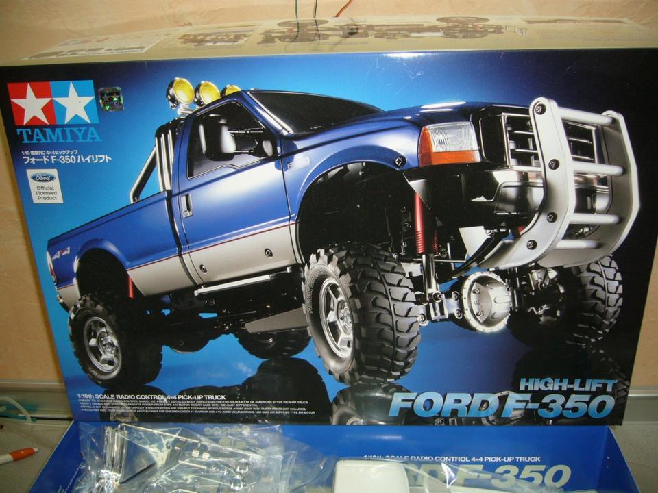 TAMIYA 1:10 Ford F-350 HighLift 3-Gang incl. Regler + Kugellager in Rees