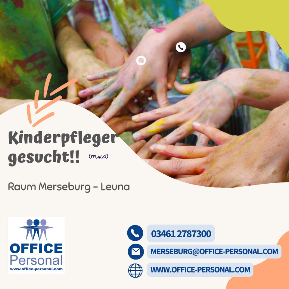 Staatlich geprüfte*r Kinderpfleger*in gesucht!! in Günthersdorf