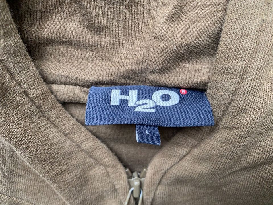 H2O Sweatshirt Jacke / Hoodie Größe L, Grün, neuwertig in Köln