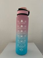 Trinkflasche mit Strohhalm 1000ml, BPA-Frei mit Zeit-Marker Baden-Württemberg - Aspach Vorschau