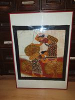 Bild Gemälde Indian folk art painting Seidenmalerei Schleswig-Holstein - Henstedt-Ulzburg Vorschau