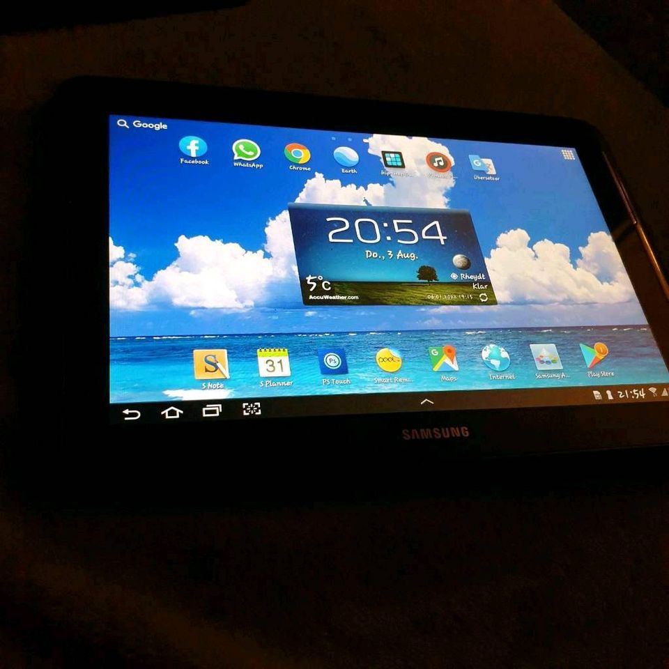 Samsung Galaxy Note Tablet mit Stift und Case in Mönchengladbach