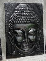 Buddha Bild Kopf Silber Wandrelief Relief Adhesive Berlin - Lichterfelde Vorschau