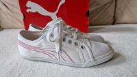 Puma Sommer Sneaker Crete Pique weiß 37,5 37 Turnschuhe Dresden - Löbtau-Nord Vorschau