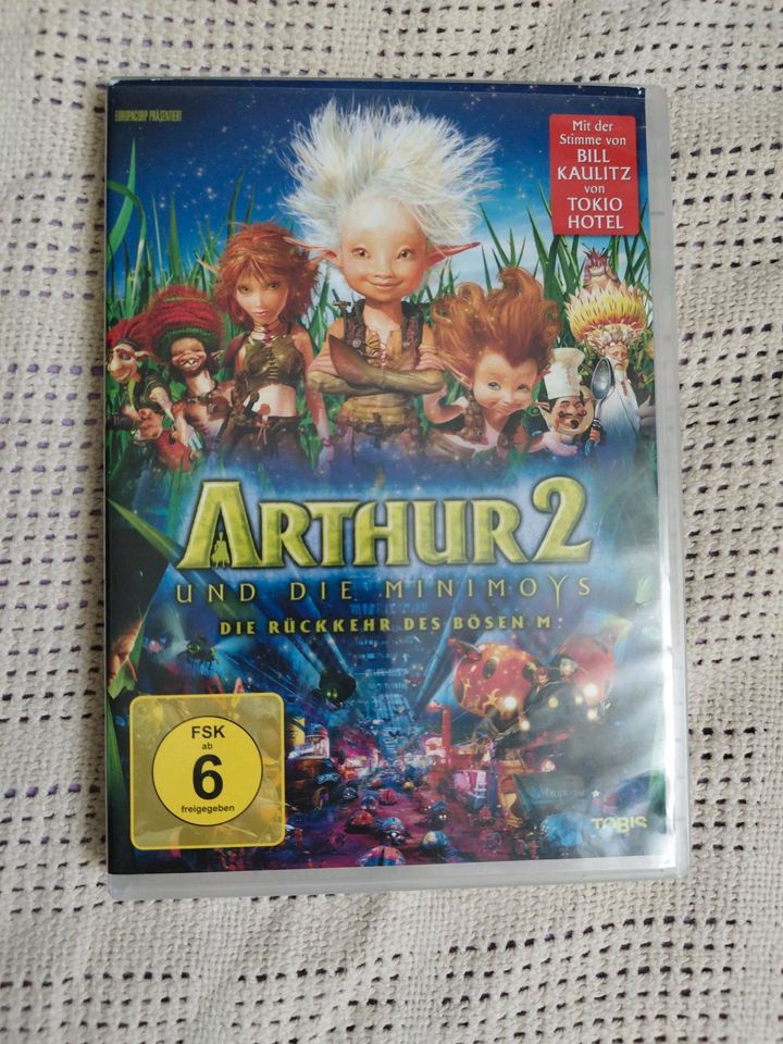 DVD Arthur 2 II und die Minimoys die Rückkehr des bösen in Würzburg