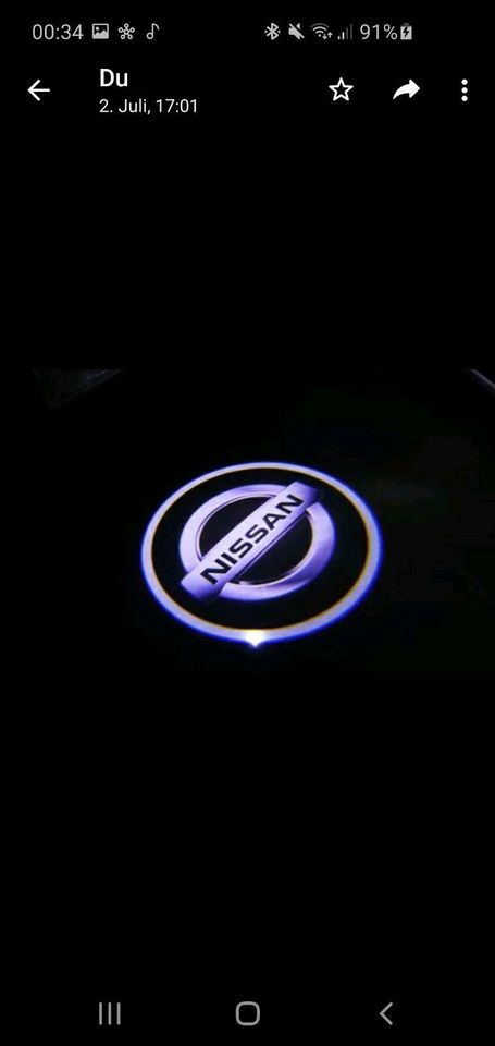 Nissan Türbeleuchtung Logo - Turbeleuchtung