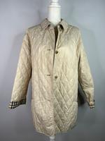 Burberry Damen Steppjacke Jacke Mantel Beige Gr. XL Nova Check Bayern - Wolnzach Vorschau