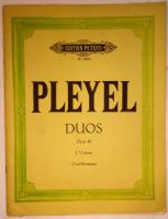 Edition Peters: PLEYEL, Duos, Opus 48, 2 Violinen Brandenburg - Senftenberg Vorschau