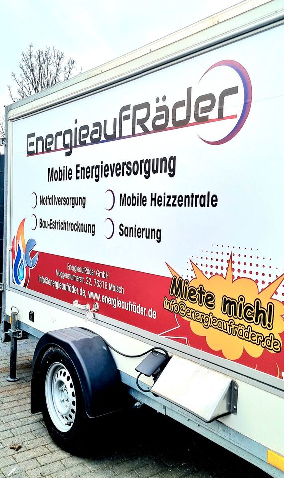Mobile Heizzentrale/ defekte Heizung/Neue Heizung in Malsch