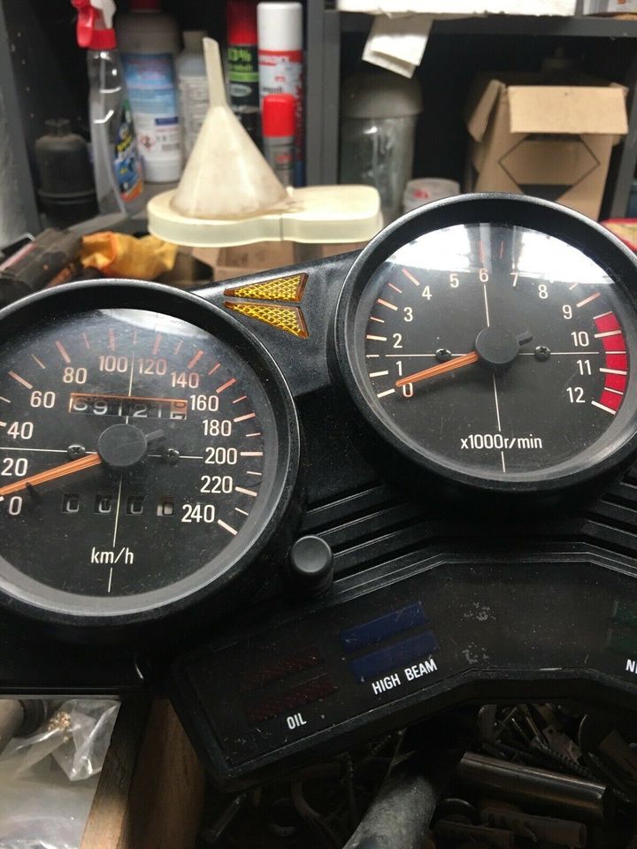 Yamaha xj600/xj900 Kombiinstrument m. digital Uhr und Tankanzeige in Westensee