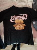Schwarzes T-Shirt mit pinken Details Hessen - Fulda Vorschau