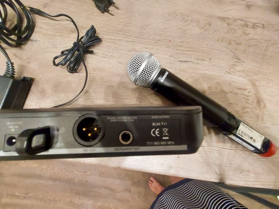 Shure BLX2 mit SM 58 Kapsel T11 in Hamburg