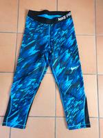 Blau-schwarze 3/4 Leggings von Nike, Gr. S Hessen - Lich Vorschau