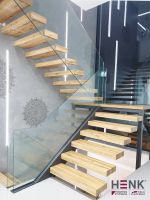 Kragarmstufen Treppenstufen Schwebende Freitragende Stufen Eiche Nordrhein-Westfalen - Troisdorf Vorschau