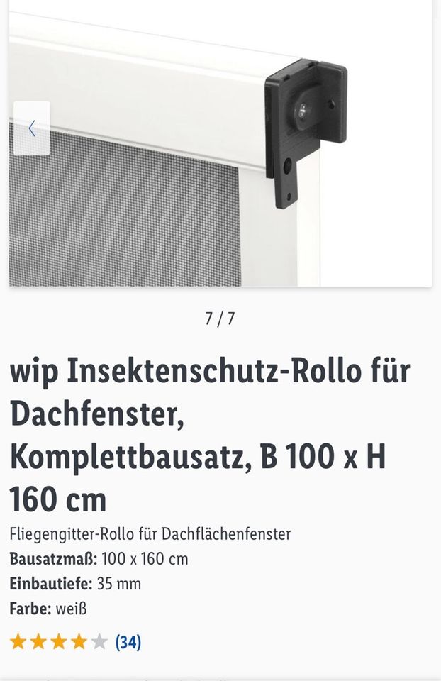 wip Insektenschutz-Rollo für Dachfenster ist Kleinanzeigen jetzt eBay Rheinland-Pfalz in | Kleinanzeigen Dieblich 