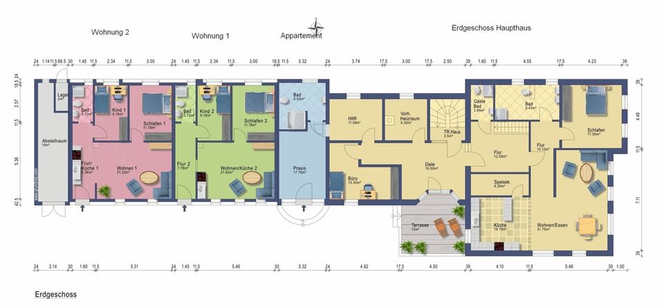 Ein Traum in Ostseenähe -  Angeliter Hof mit Weideland und 2 Ferienwohnungen in sehr gutem Zustand in Dollerup