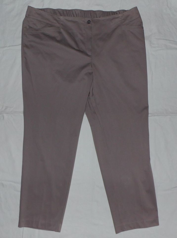 Ulla Popken Hose Damenhose Gr. 54 grau ungetragen in Hof (Saale)