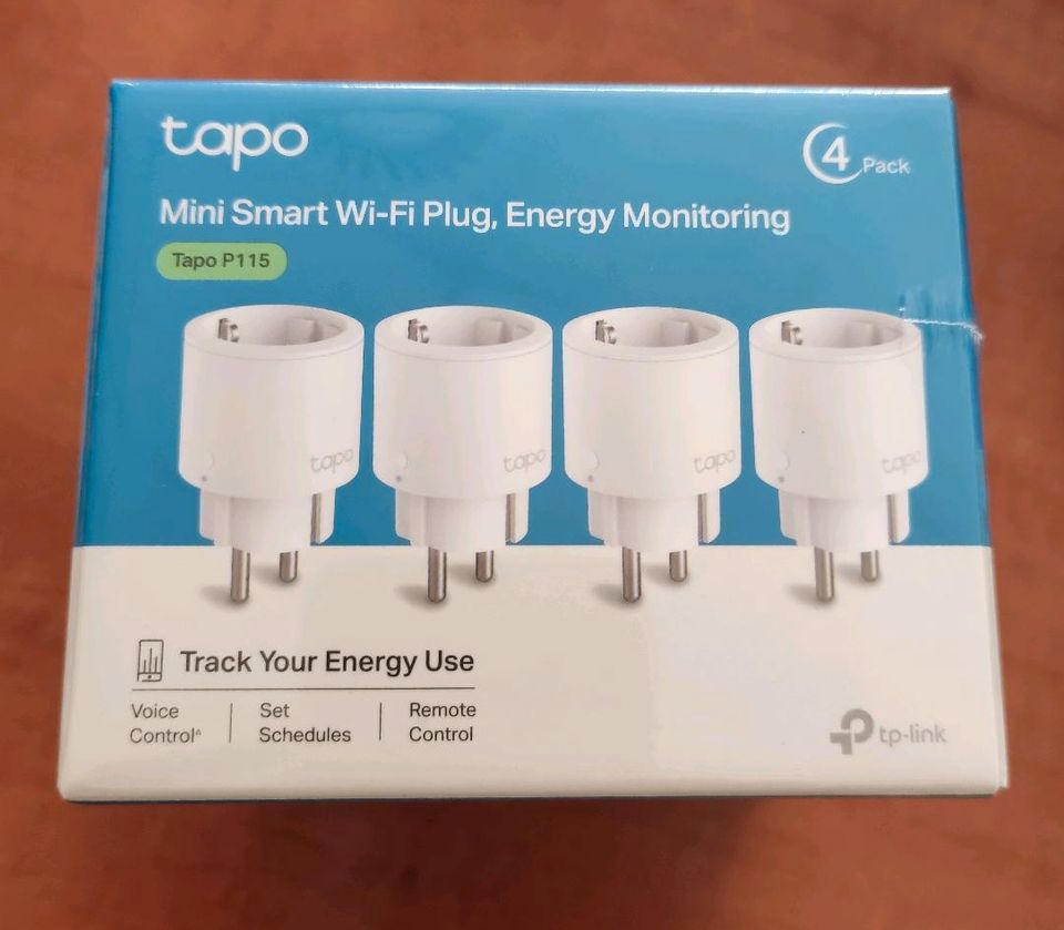 TAPO P115 Mini Smart Wi-Fi Plug, Energy Monitoring - 4er Pack in Berlin