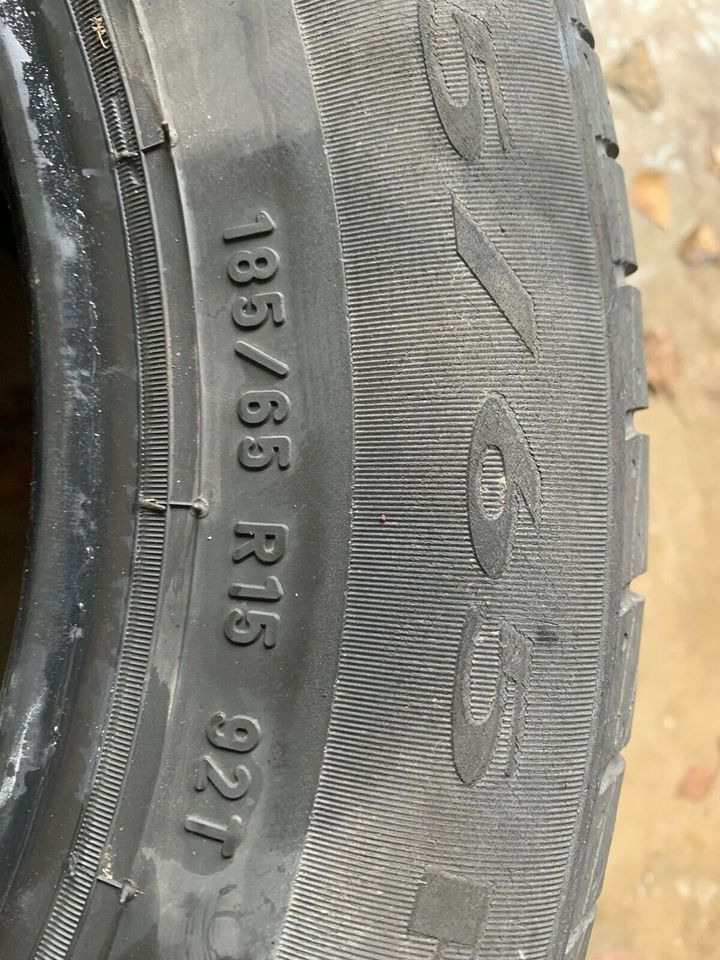 2 St Pirelli Sommer Reifen 185/65/R15, 2017, 6 mm, 2 Stück in Hannover