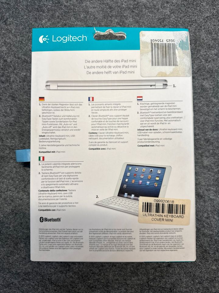 Logitech iPad mini Tastatur Bluetooth in Butzbach