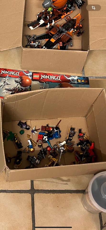 Lego Ninjago Sammlung Konvolut mit Anleitungen und Figuren in Herten