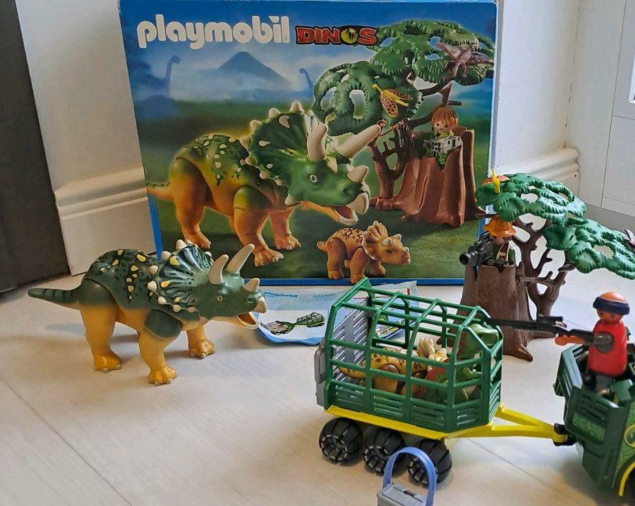 Playmobil Dino Dinosaurier Triceratop 5234+Auto 5236 in Herzogtum Lauenburg  - Talkau | Playmobil günstig kaufen, gebraucht oder neu | eBay  Kleinanzeigen ist jetzt Kleinanzeigen