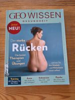 GEO WISSEN GESUNDHEIT der starke Rücken, Therapien, Übungen Bayern - Abensberg Vorschau