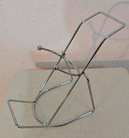 Weinflaschenhalter, DDR, Vintage, Edelstahl, Design Chrom, Deko Brandenburg - Finsterwalde Vorschau